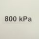 Nálepka - označenie tlaku v pneumatikách - 800 kPa