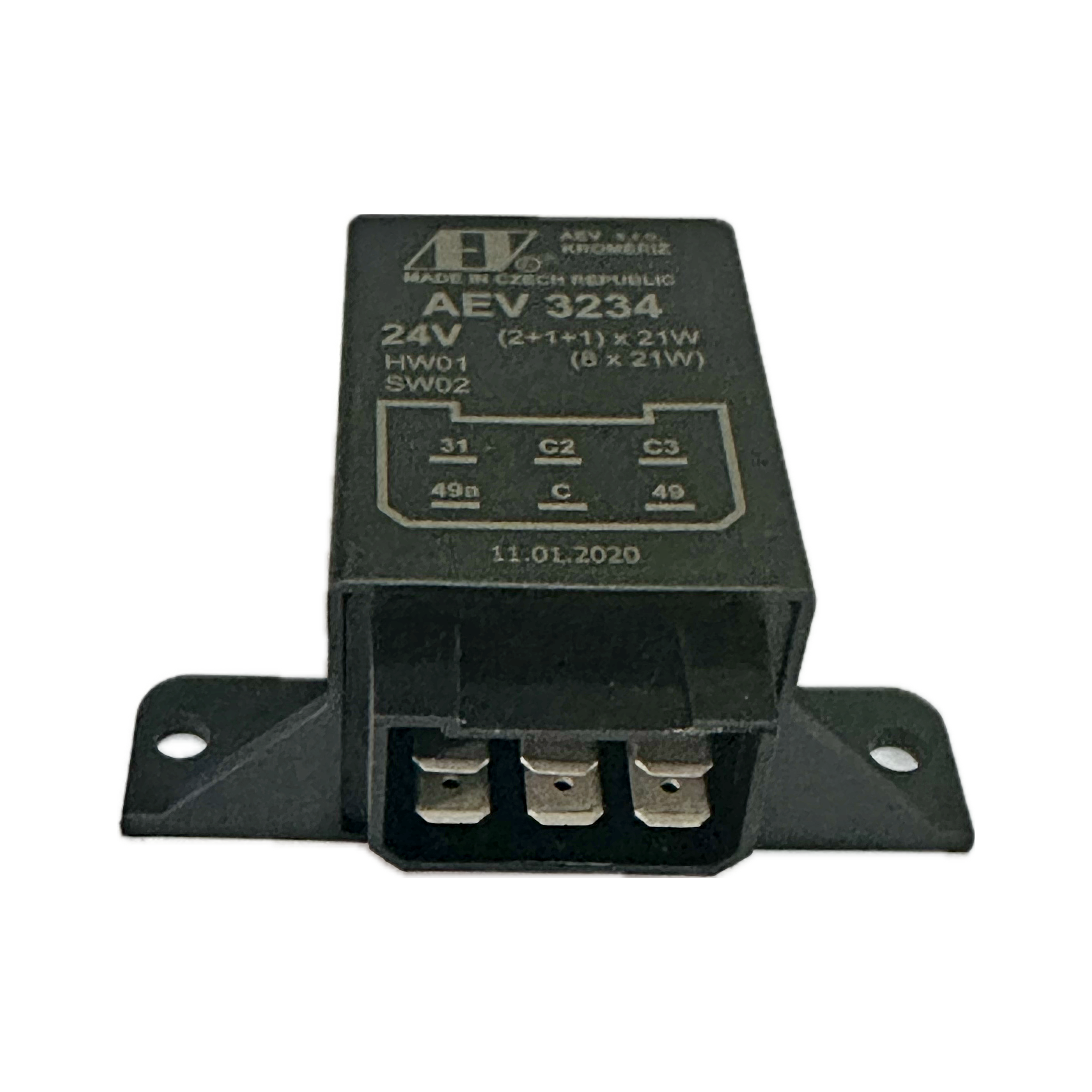 Prerušovač smerových svetiel AEV 3234