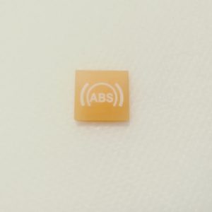 Symbol ABS terén - žltý