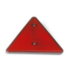 Odrazka trojuholník červený
