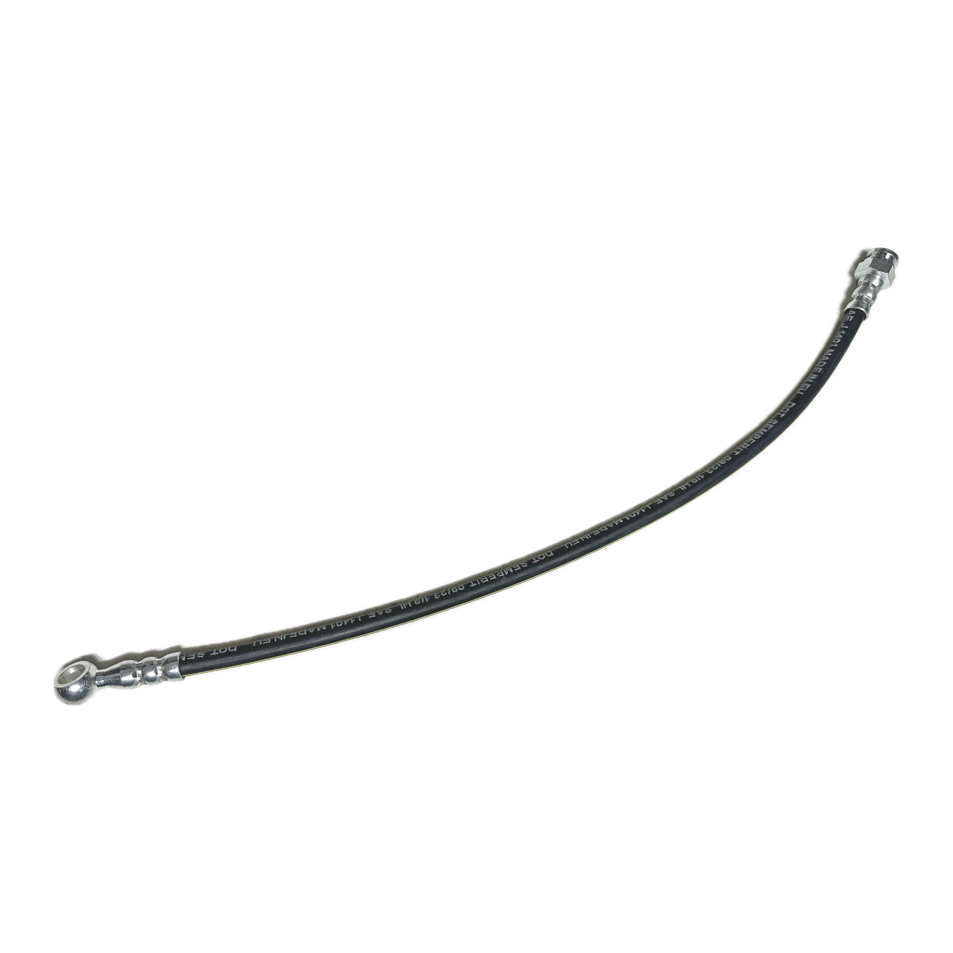 Hadica brzdová predná oko-vnútorný závit d-500mm, pr. oka 12mm / M12x1,5 A 21, 30 ,31, Š-1203, Tatra 603, 613