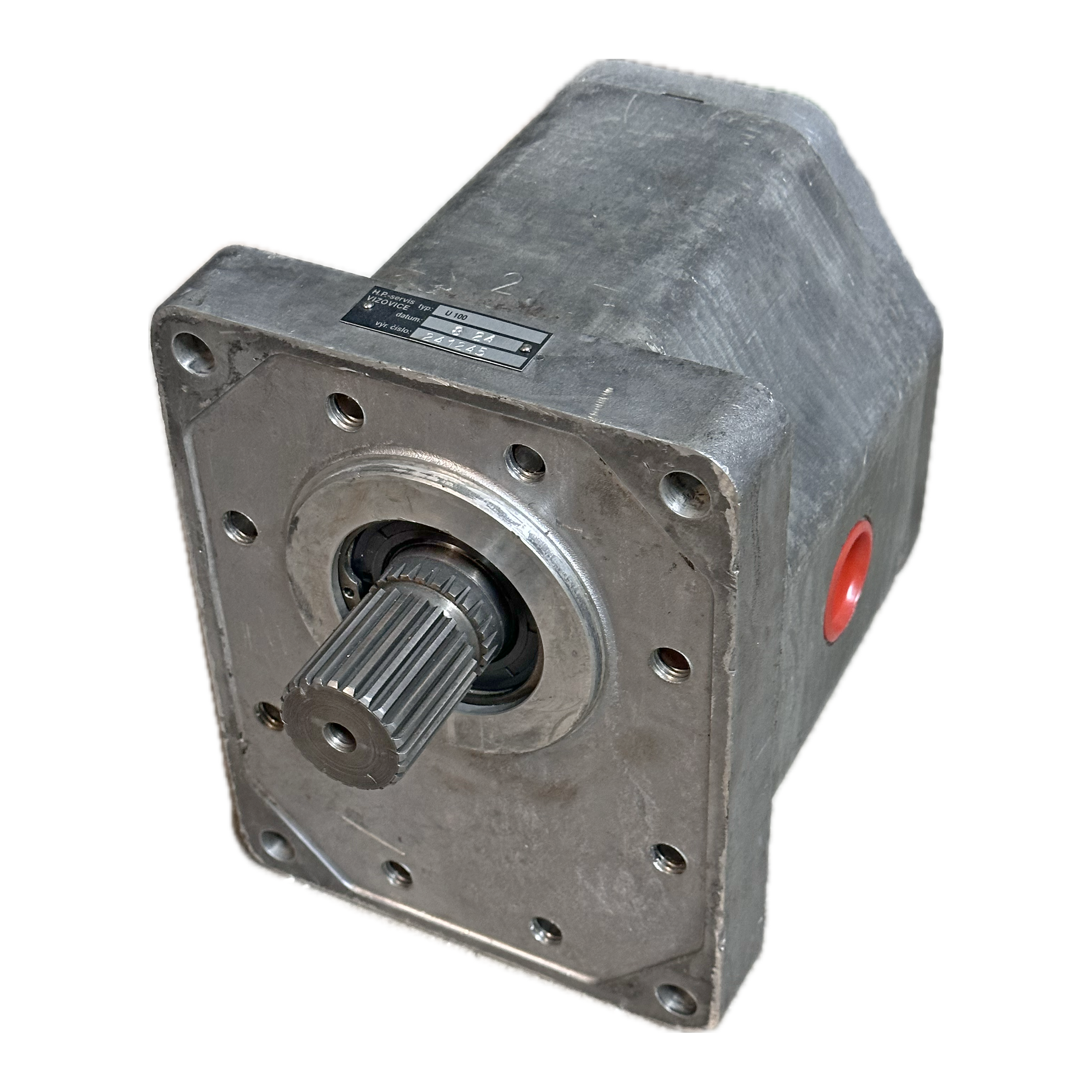 Čerpadlo U 100 bočné vývody, pravotočivé, tisíc hran