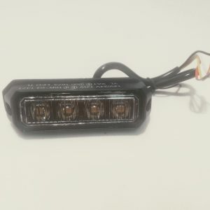 Výstražné osvetlenie LED 12/24V R65, oranž