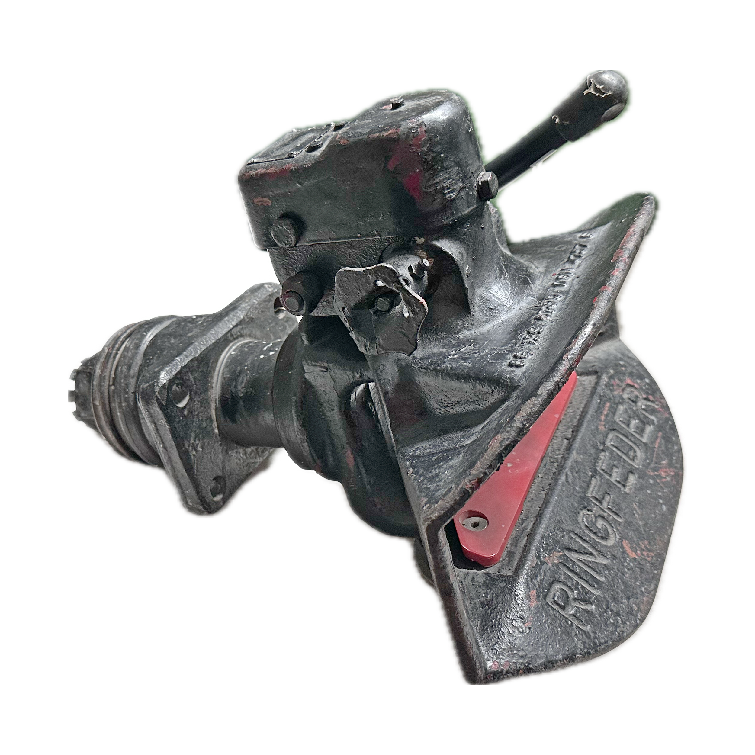 Ťažné zariadenie RINGFEDER čap pr.50mm, rozteč uchytenia 140x80 mm