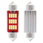 LED žiarovky CANBUS 4014 12SMD Festoon C5W C10W C3W 39mm White 12V/24V