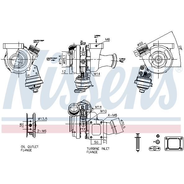 Turbo Iveco Daily 2,3 33-42S, 35C od roku 2006