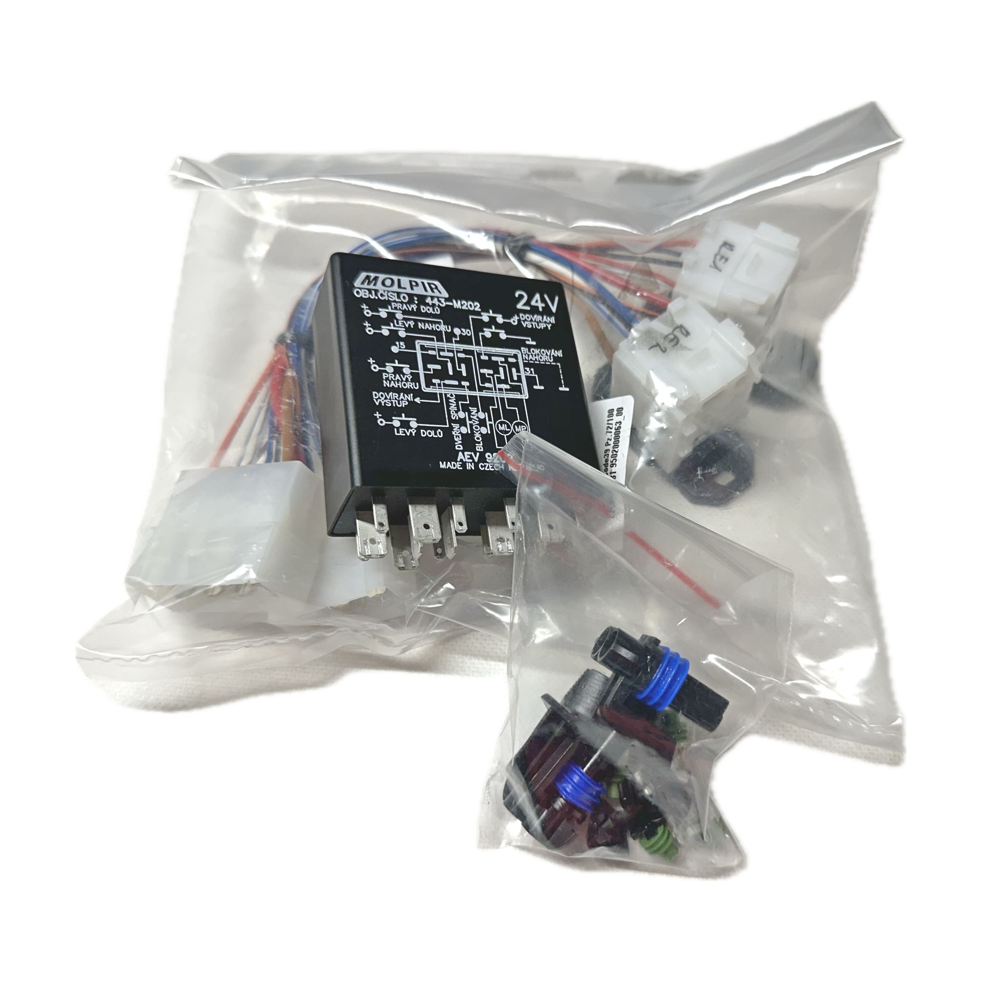 Sada elektrického spúšťania okien zz8001 TATRA