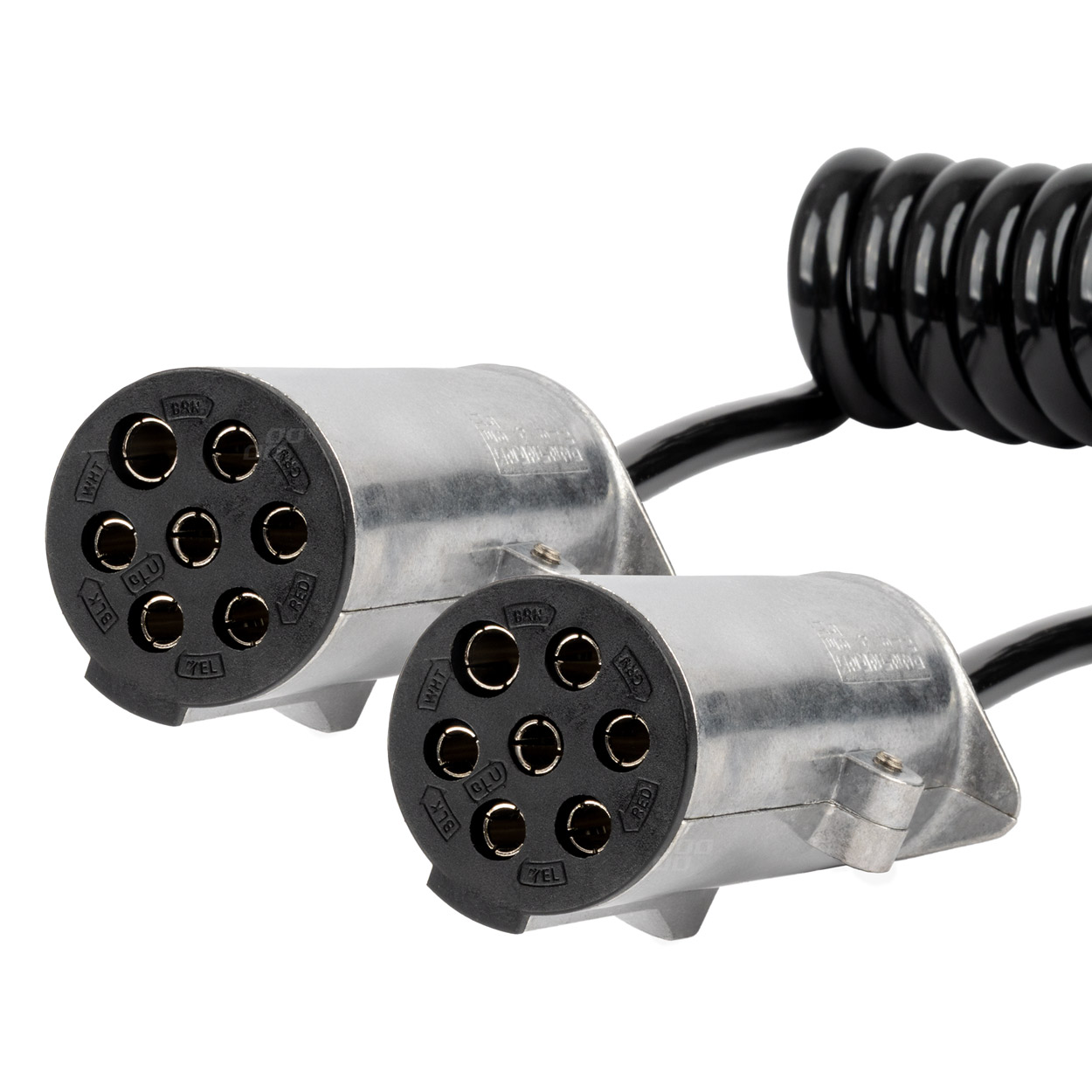 Špirálový kábel TIR 2x 7 PIN typ N 5m 24V