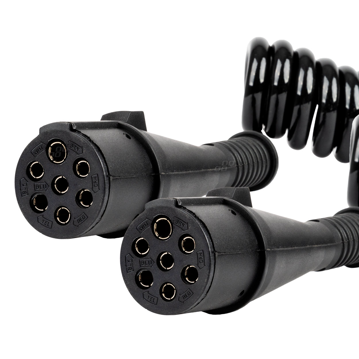 Špirálový kábel TIR 2x 7 PIN typ N 5m 24V