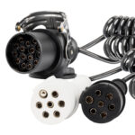 Špirálový kábel TIR 2x 7 PIN 15 PIN typ N/S 5m 24V