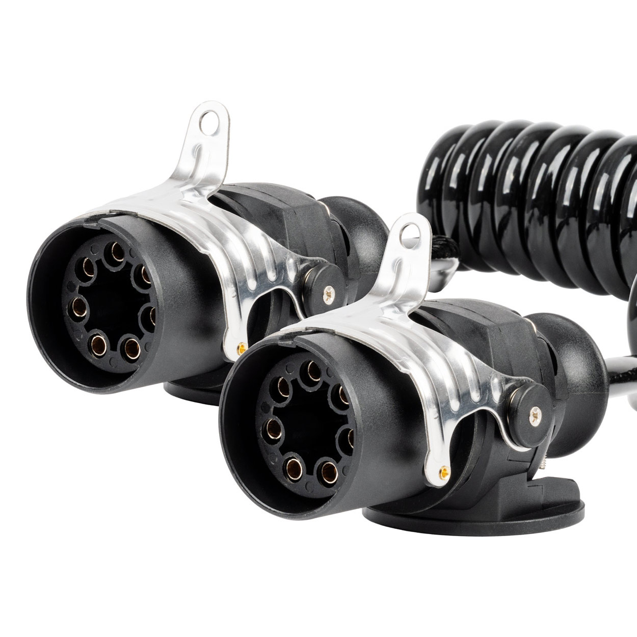 Špirálový kábel TIR 2x 7 PIN typ EBS 5m 24V