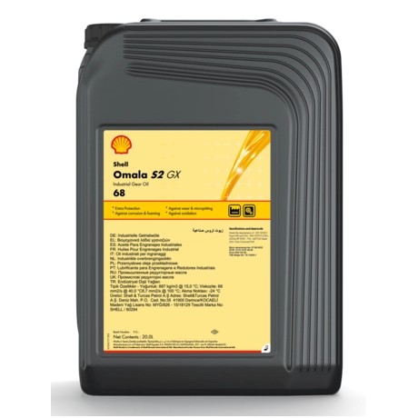 Shell Omala S2 GX 68 20L