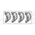 Sada zadných brzdových čeľustí 410x200mm Iveco Trakker od roku 2004, Stralis od roku 2002, Eurotrakker 1999-2004