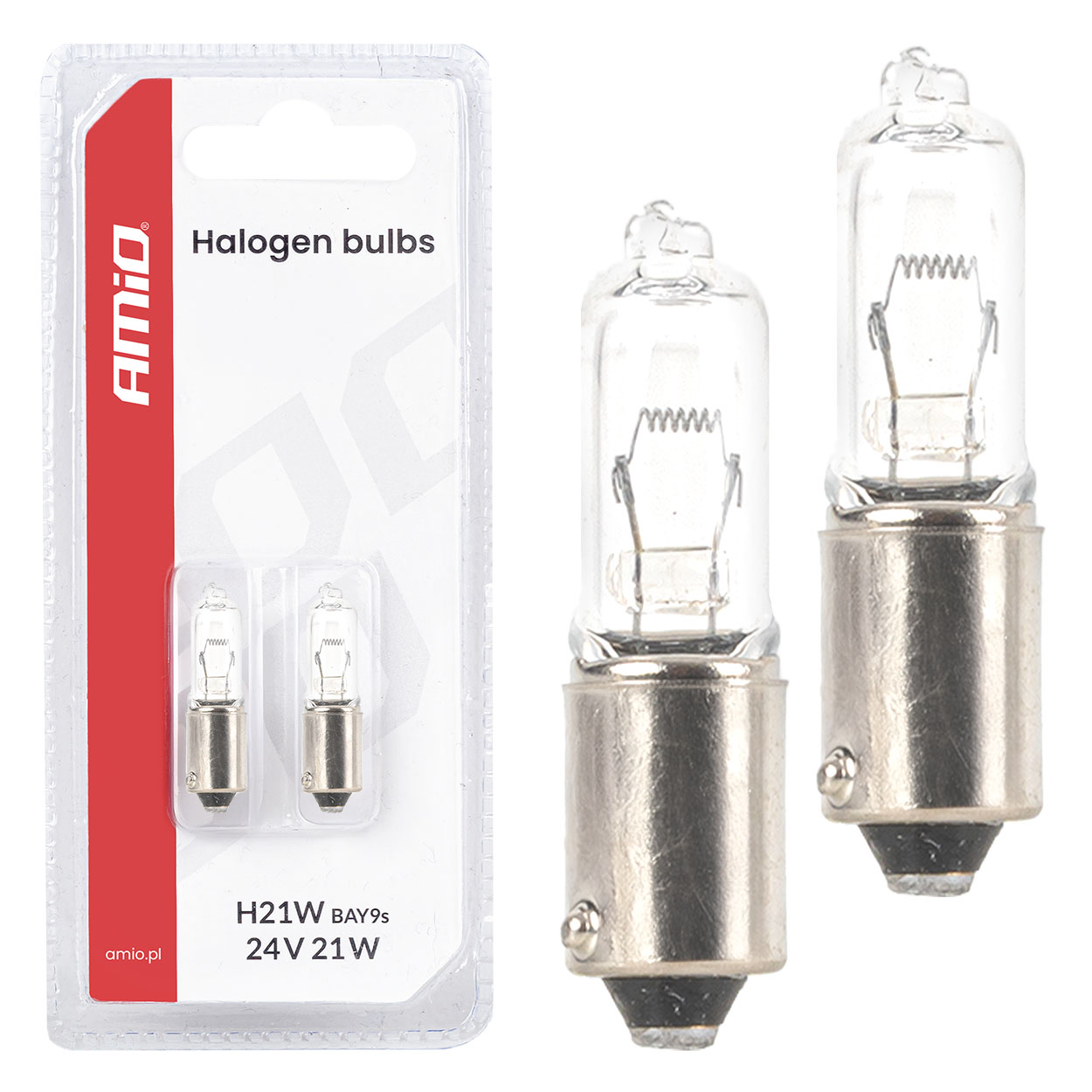 Halogénová žiarovka H21W 24V 21W BAY9S